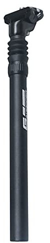 Hellery Fahrrad Sattelstützen Schwarz，MTB Sattelstütze/Fahrrad Sattelstütze Gefedert, 25.4 27.2 28.6 30.4 30.9 31.6mm - 30,4x350mm