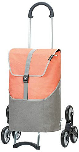 ANDERSEN Einkaufstrolley - Treppensteiger Scala Shopper Vigo apricot 46 L einkaufen,hochwertig, leichtgängig, Räder abnehmbar, Treppensteiger