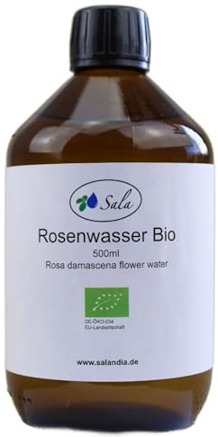 Sala Rosenwasser BIO 500 ml Glasflasche