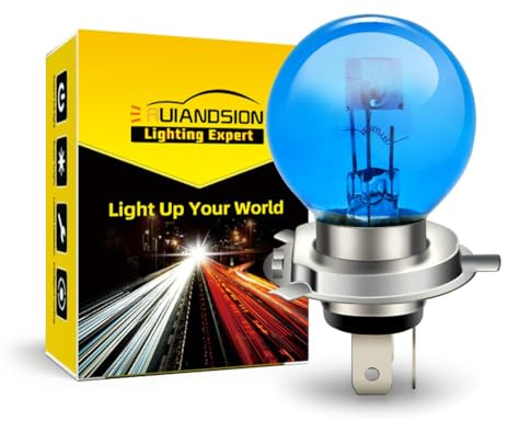 Ruiandsion P43T H4 Halogen Glühbirne 6V Scheinwerfer 45/40W 6 Volt Weiß Auto Motorrad Scheinwerfer