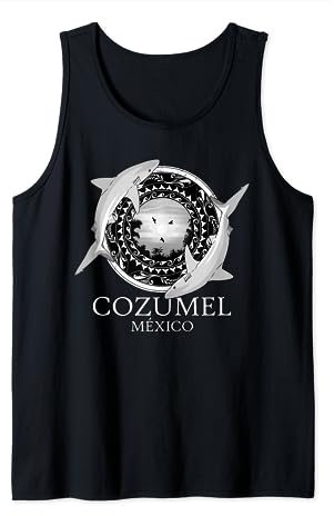Karibischer Riffhai Cozumel Mexiko Tank Top
