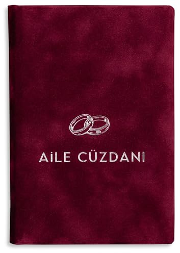 Stammbuch Aile Cüzdani Scris Bordeaux Stammbuch der Familie Familienstammbuch Hochzeit incl. Einleger