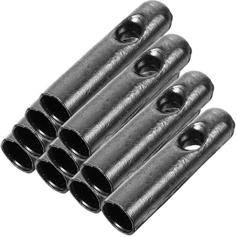 TINEASUR Cuentas Metálicas Para Paraguas 10 Piezas Accesorios De Reparación Para Varillas Pequeñas Resistentes Para Paraguas Manuales Uso Exterior Tamaño 19x5 Mm