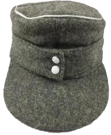M1943 Wollmütze WWII deutscher Offizier Berg Wollmütze Herren Winter Outdoor warme Mütze D-Tag Kappe WW2