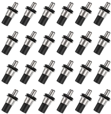 QUARKZMAN 36pz 6.8mm Armadio Porta Riparazione Perni Perni Mobili Nero