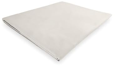Soleil d'ocre, Bettlaken aus Polycotton 280x300 cm Percale Leinen, Idéal Ferienvermietung und Hotellerie