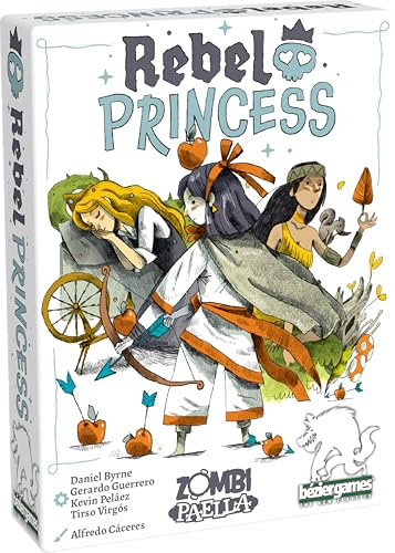 Rebel Princess Standard Edition, ultimative Mischung aus Thema und Strategie, schnelllebiges süchtig machendes Kartenspiel, perfekt für Spieleabende – 3+ Spieler ab 15 Jahren 45 Minuten, von The