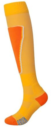 LYXXJRYBHD Sportsocken, Fechtsocken, Fechtausrüstung, Fechtstrümpfe für Degen, Säbel Und Florett, Hohe, Lange Sportsocken(Yellow,Small)