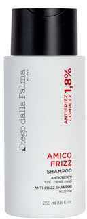 Diego dalla Palma | AMICOFRIZZ - Shampoo Anticrespo Disciplinante con Anti-frizz Complex, Protezione Umidità e Effetto Antistatico, 250ml