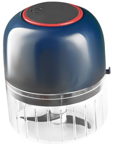 TOYANDONA Hachoir Ail Électrique Portable Multifonction pour Cuisine Broyeur Léger et Rechargeable pour Ail Viande Légumes et Préparation Alimentaire à Domicile Outil Pratique et Compact