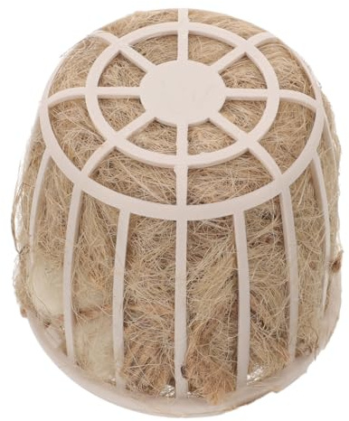 CIYODO Nido de Jaula Colgante para Pájaros Mezcla de Yute, Cesta Hueca para Incubación, Material Plástico Transpirable, Uso en Jaulas para Cría, Accesorios para Aves Domésticas