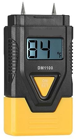LED Concrete Humidity Meter 3 in 1 Digital Wood Cardboard Mixed Soil Moisture Hygrometer Density Detector Measuring Tool Simple to Operate