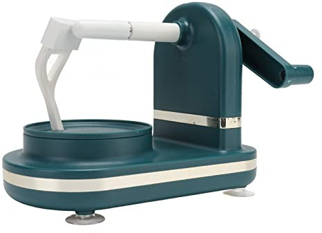 Pelapatate a manovella per la casa Pelapatate automatico multifunzionale per la domestica (Verde)