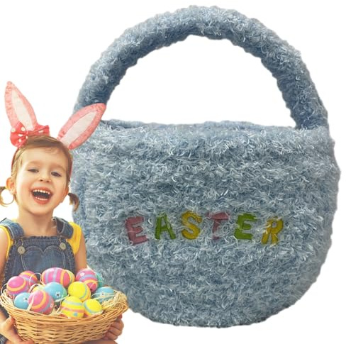 Paniers de Pâques pour - Décoration en Peluche, pour, Adolescents, Adultes, hôtes, Salle de Classe, église, Chambre, étude, Maison