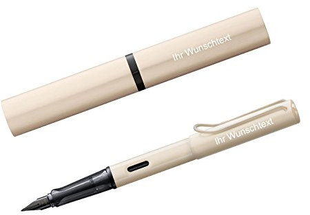 Lamy Füllhalter Lx Pd Modell 058, Feder B, inkl. Laser-Gravur, Farbe Palladium