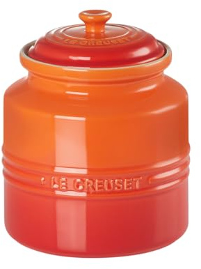 Le Creuset Enamelled Stoneware Biscuit Jar, 2.4 litres, Volcanic, 70702130000000
