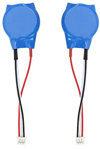 OTOTEC 2X Baterías CR2032 BIOS CMOS de 3 V Compatibles con DELL Latitude E4310 E6400 E6410 E6500 E6510 E5400 E5500 Series Pilas de Botón 3 Pines 3 Cables