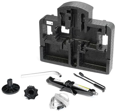 Skoda 5E3093860B Werkzeug Ersatzrad Notrad Füllstück Wagenheber Kofferraum Reserveradmulde