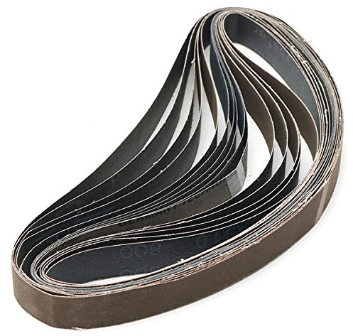 Boveution 15 st 25 x 762 mm slipremsor 600/800/1000 aluminiumoxid slipband