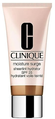 Clinique Moisture Surge™ Sheertint Hydrator SPF 25 | Getönte Feuchtigkeitspflege mit LSF 25, mit Hyaluronsäure und Aloe-Wasser | leichte Deckkraft + natürliches Finish, 40 ml