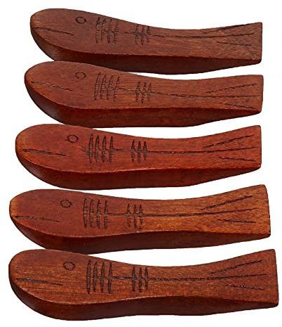 YARNOW 5st Essstäbchen Ruhen Chopsticks Shelves Chopsticks Halter Geschirrorganisator Besteckhalter Löffel Löffelhalter Ruhen Stäbchenhalter Löffelablage Natürlich Protokoll Statue