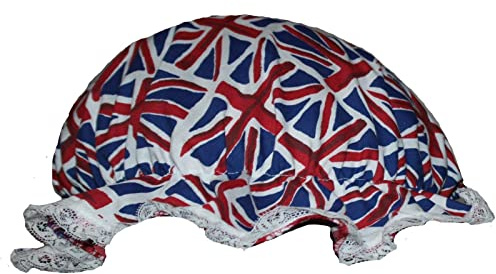 The Dragons Den Adults Union Jack Flag Mop Hat United Kingdom Great Britain Supporters Fancy Dress [One Size]