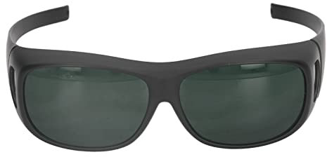 Gafas de Soldadura, Gafas Protectoras para los Ojos, Gafas de Soldadura Ligeras Antiarañazos PC, Gafas de Soldador Resistentes a los Rayos UV de Nailon para Electrosoldadura (Verde oscuro IR5.0)