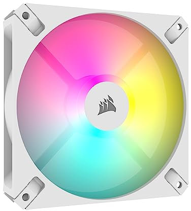 Corsair iCUE AR120 RGB Digital 120mm ARGB-Compatible Single Fan - White