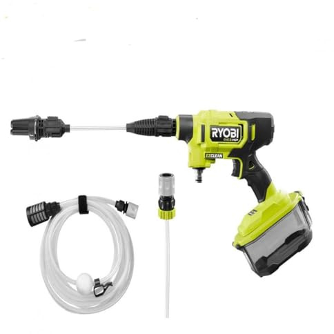RYOBI One+ HP EZClean Nettoyeur électrique sans Fil à Eau Froide 18 V sans balais 600 PSI 0,7 GPM (Outil Uniquement)