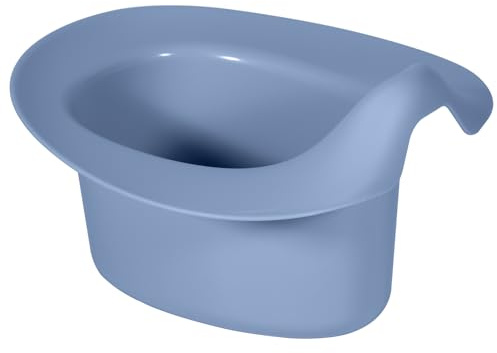 Kindsgut Pot Bébé Hygiène Naturelle Infantile, Bleu-Gris | ou Pot Chapeau, Qualité Supérieure, Couleurs Discrètes, Apprentissage de la Propreté sans couches, Adapté à l'Enfant