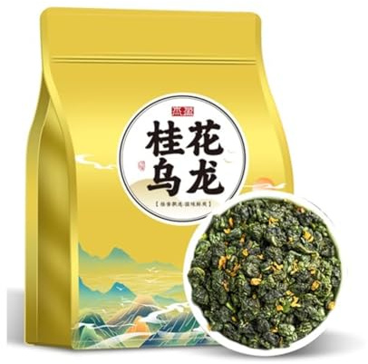 Té Oolong Osmanthus, Té Alta Montaña Fragancia Fuerte 250g / 17,63oz Aroma Fuerte Osmanthus