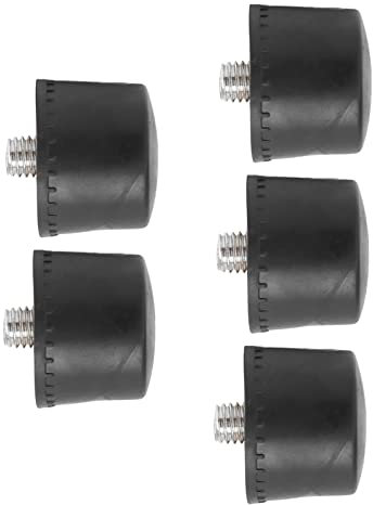 Black Rubber Hammer Head Non Slip Rubber Hammer Head Replacement Tip for Mallet with Striking Head Tips for Mounting Screw (Φ25mm) (Φ30mm) (Φ35mm)