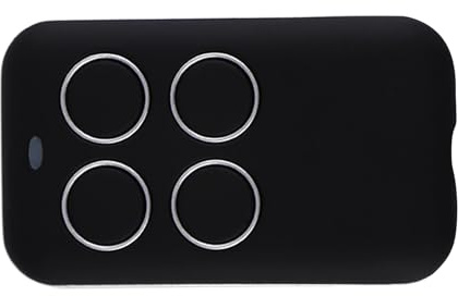 Mando a distancia para puerta de garaje, control remoto de puerta corredera, 4 botones, apertura automática de código de aprendizaje para lámparas LED inteligentes, distancia de transmisión de 100 m