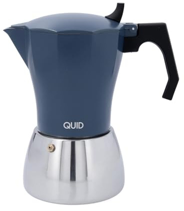Quid Baltic Cafetera Aluminio Fundido Apto Vitrocerámica Apto Inducción Normativa Seguridad Garantizada