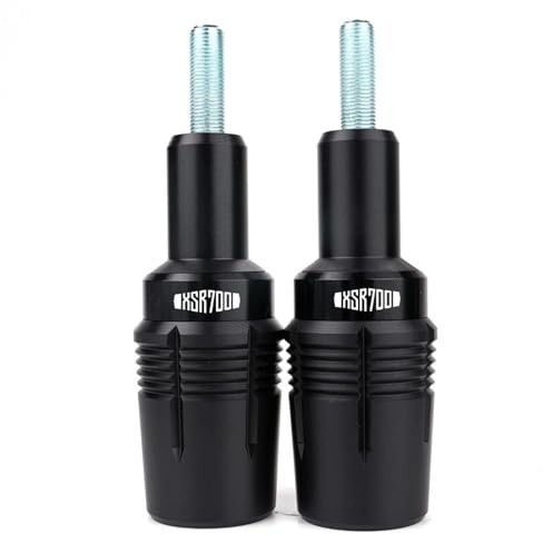 SYMWBD Motorbike slider Motorcycle Frame Sliders Crash Pad For XSR 700 XSR700 2015-2024 Falling Protector Guard Engine Protection Sliders Cover Falling Protection Guard(Black)