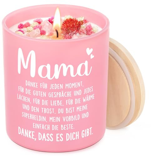 Encoink Mama Geburtstagsgeschenk, Dankeschön Geschenke für Mama Duftkerze | Mutter Geschenke zum Geburtstag Weihnachten Ostern Muttertag
