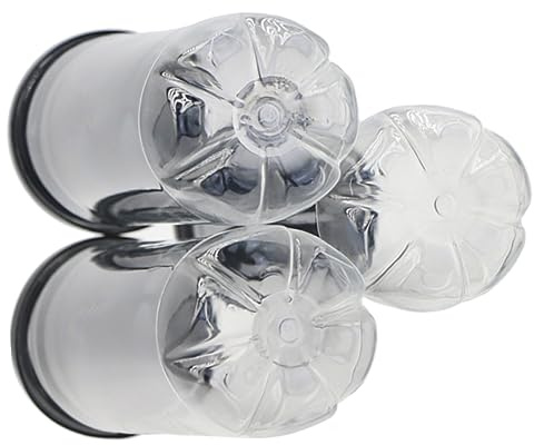 LOORGVEL Tennisballhalter 3 Stück Praktischer aus Transparentem PVC mit Deckel Günstig und Stabile Aufbewahrung für Tennisbälle von Tischtennisbällen im Alltag