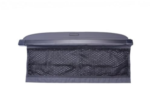 Pbqenxb Cache-Bagages Rétractable pour Benz pour Smart pour Fortwo 451 453 Rangement Rangement Coffre Couverture Rideau en Alliage D'aluminium Toile(09-2014)