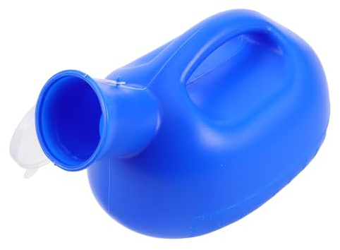 PAMINGONO Tragbares Urinal Praktisches Design für Männer aus Kunststoff Ml mit Dichtem Deckel für Senioren und Reisen Zuhause und Unterwegs