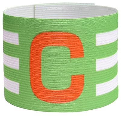 Generico Bandeaux pour capitaines de football, bandeaux pour capitaines de football, bras de sport de capitaine pour, pour joueurs réglables anti-chute, bandes de capitaine pour accessoires pour