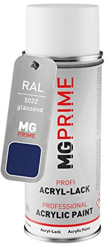 MG PRIME RAL 5022 Nachtblau/Night blue Spraydose 400 ml glänzend schnelltrocknend