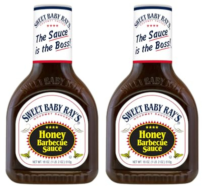 Sweet Baby Ray's Honey Barbecue Sauce 18 Oz - Two Pack