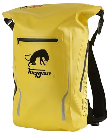 Furygan Sac à Dos Moto Étanche 20L – Multifonction, Visibilité Maximale, Poche pour Ordinateur 15, Sac Imperméable Vélo, Scooter, Randonnée, Sécurité