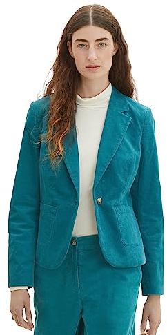 TOM TAILOR 1038704 Blazer, 21178-ever Green, 66 para Mujer