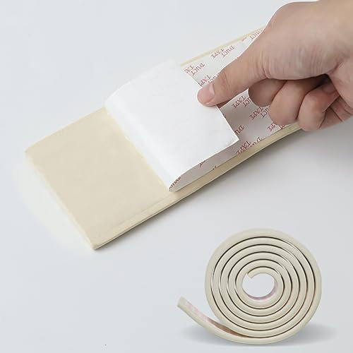 Rohr Dämmung Schlauch Rohrisolierung Kautschuk Selbstklebend Dämmmatten Isolierstärke Blau PE Schutzschlauch Isolierung für Utensilien Fitness Werkzeuge Griff Unterstützung. ( Size : Beige 8cmWx200mL
