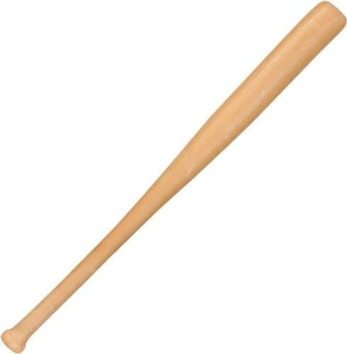 Basebollträ gjord självförsvar verktygspinne i bokträ halkskydd lång lätt för träning och övning och utomhussport kul (1 pack)
