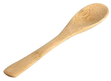 Yooghuge Cuillère à café en bois de bambou Chinoise, 1 unité, Accessoires à thé, Cuillère à matcha traditionnelle, 1 pièce