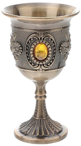 Cabilock Mini Gobelet À Vin En Métal De Style Rétro Support En Alliage De Zinc Pour Fêtes Et Décoration Intérieure