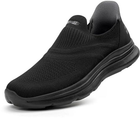 ODCKOI Slip on Baskets Hommes sans Lacets Chaussures Outdoor Chaussures de Sport Chaussures de Course Légères Respirantes Main-Free Loisirs Chaussures de Course de Rue