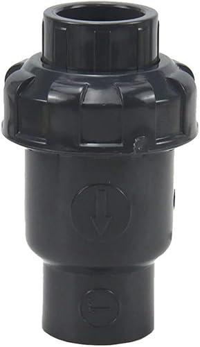 Rückschlagventil, 1 Stück 20 25 32 40 50 6,3 cm PVC-Rückschlagventil, 1/2 - 2 PVC-Kugelrückschlagventil, Ventil, Sanitärsystemteile (Größe: Innen 25 mm) (Größe: Innen 40 mm) - Standard